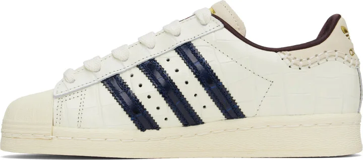Wales Bonner White adidas Originals Edition Superstar Sneakers - Image 3