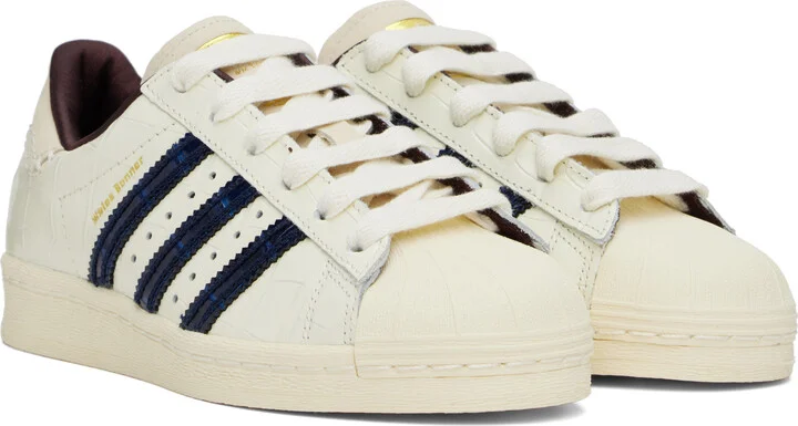 Wales Bonner White adidas Originals Edition Superstar Sneakers - Image 4