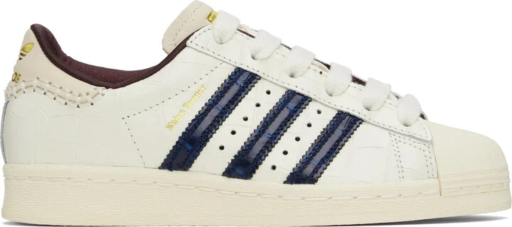 Wales Bonner White adidas Originals Edition Superstar Sneakers