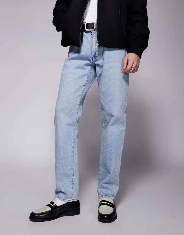 Walk London Torbole saddle loafers in black/off white leather - Image 4