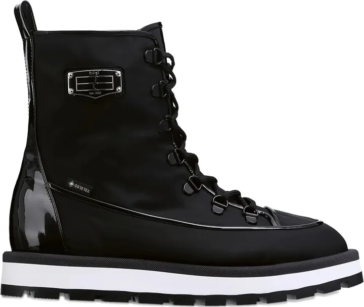 Walker lace-up combat boots