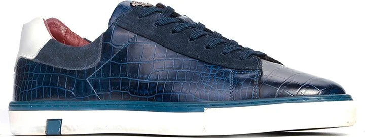 Walker Reptile Embossed Sneaker