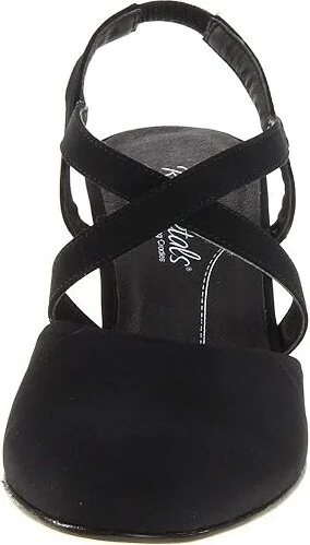 Walking Cradles Caliente Women's Shoes Black Micro : 7.5 N (AA), Leather/Textile - Image 6