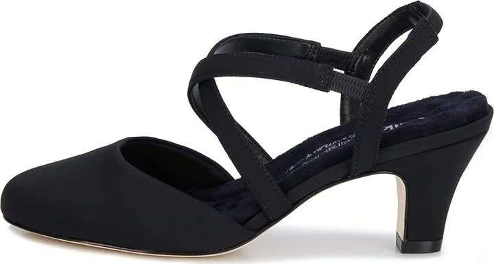 Walking Cradles Caliente Women's Shoes Black Micro : 7.5 N (AA), Leather/Textile - Image 7