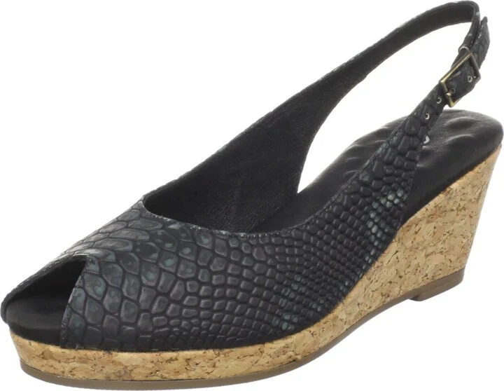 Black Amazon Print/Leather