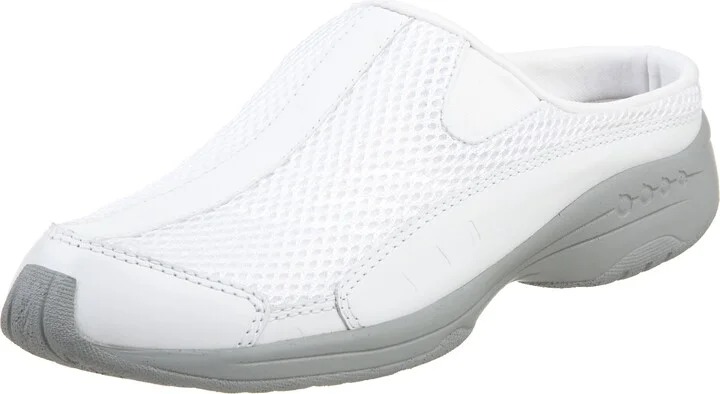 White Mesh Leather