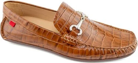 Wall Street Leather Buckle Loafer