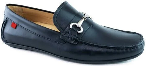 Wall Street Leather Buckle Loafer