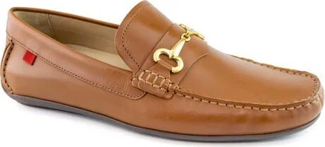 Wall Street Leather Buckle Loafer