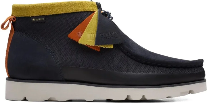 Wallabee 2.0 "Black/Yellow" desert boots