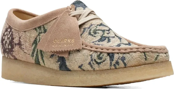 Wallabee "Beige Floral" boots - Image 2
