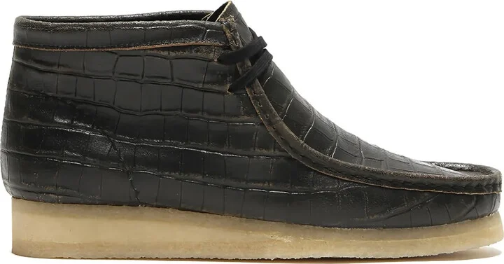 Wallabee "Black Crock" boots