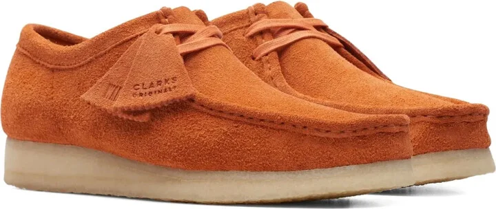 Wallabee "Burnt Orange" loafers