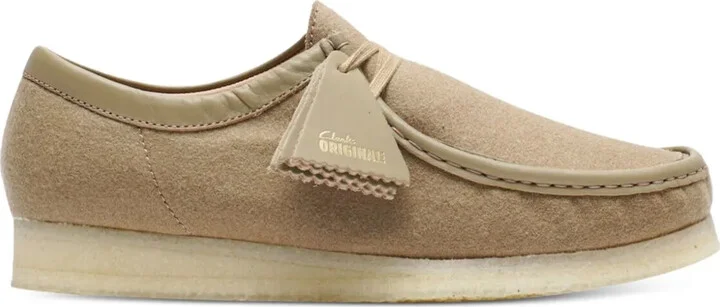 Wallabee "Camel Wool" boots