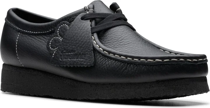 Black Tumbled Leather