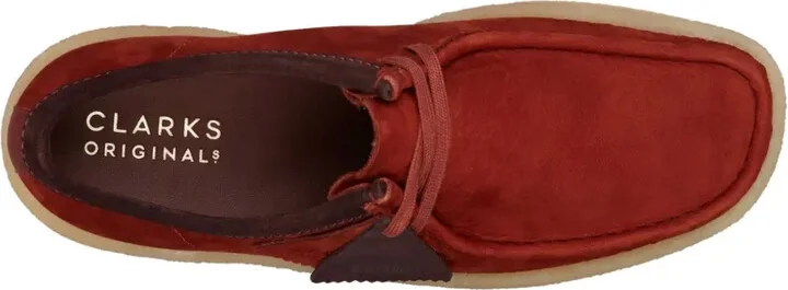 Wallabee Cup "BURGUNDY NUBUCK" desert boots - Image 2