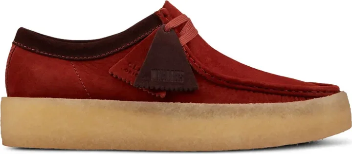 Wallabee Cup "BURGUNDY NUBUCK" desert boots