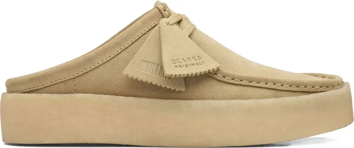 Wallabee Cup Low "Maple Side" mules
