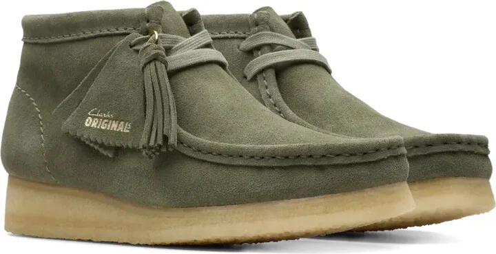 Wallabee "Khaki Green" boots - Image 2
