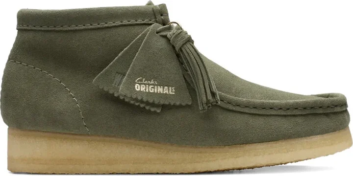 Wallabee "Khaki Green" boots
