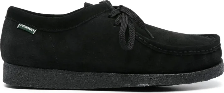 Wallabee leather loafers