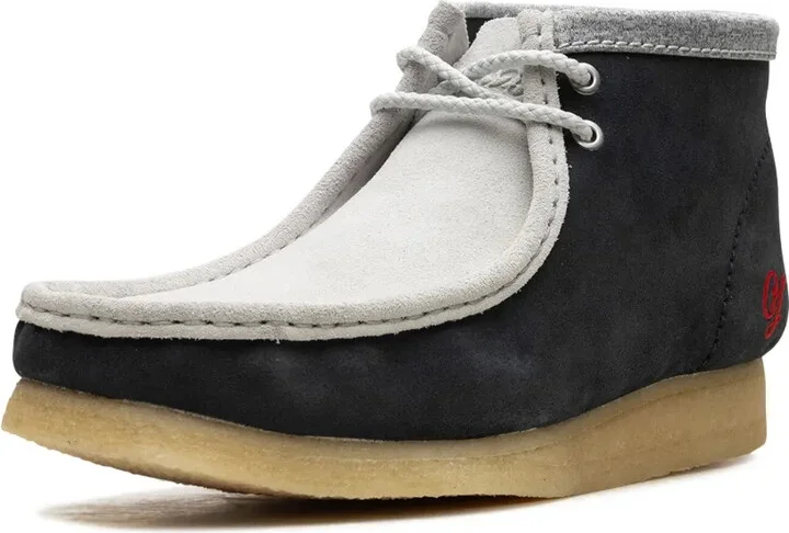 Wallabee "Navy/Grey" suede boots - Image 4