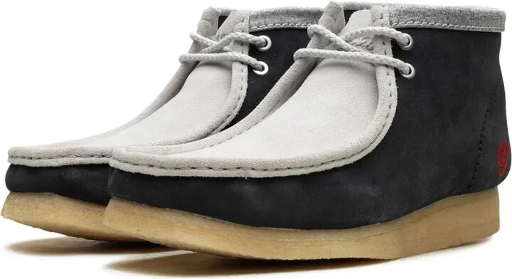 Wallabee "Navy/Grey" suede boots - Image 5