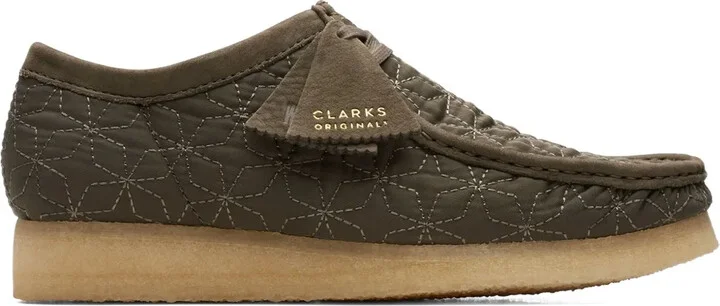 Wallabee "Olive Combination" boots