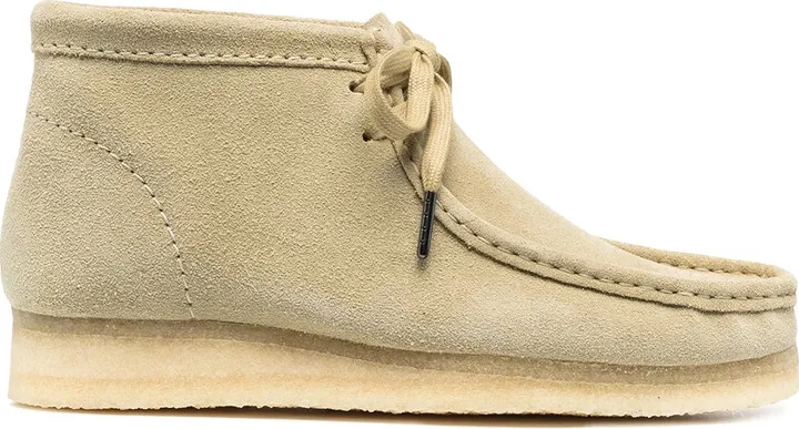 Wallabee suede ankle boots