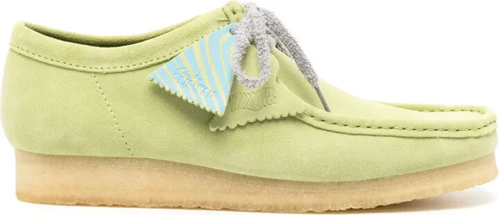 Wallabee suede boat shoes