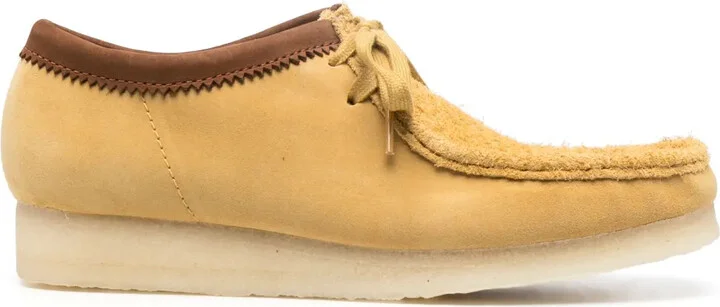 Wallabee suede boots