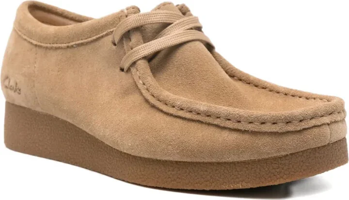 Wallabee suede lace-up derby shoes - Image 2