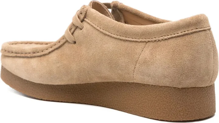 Wallabee suede lace-up derby shoes - Image 3