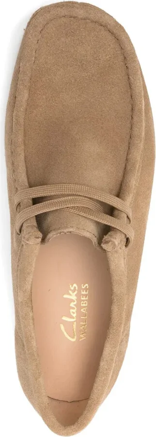 Wallabee suede lace-up derby shoes - Image 4
