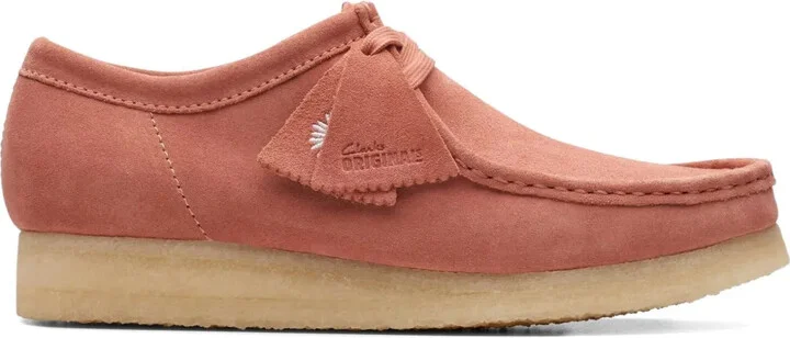 Wallabee suede lace-up shoes