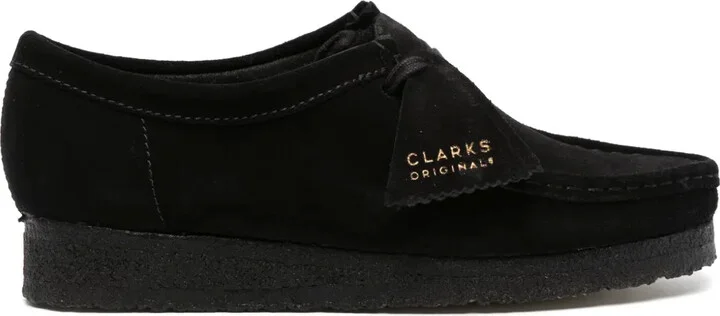 Wallabee suede shoes