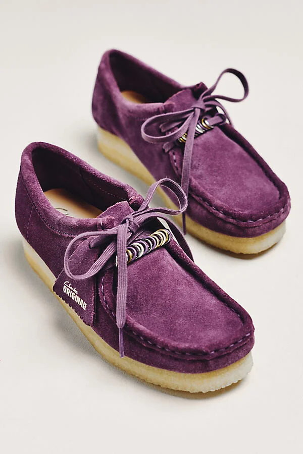 Wallabee Suede Slip-On Shoes