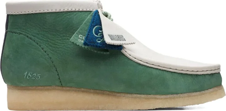 Wallabee Vcy "Green" desert boots