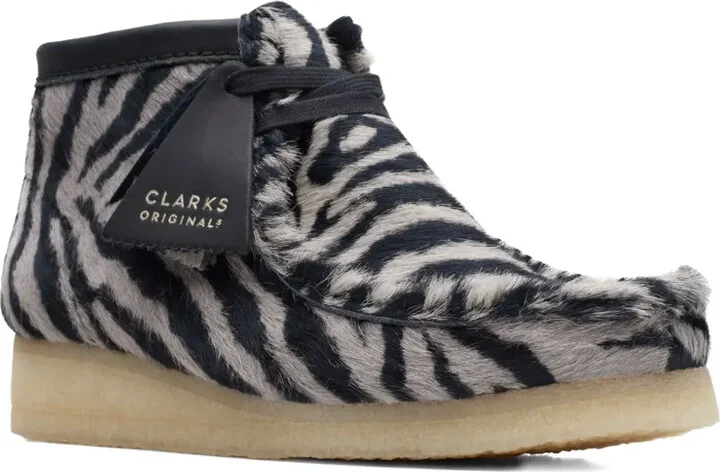 Wallabee "Zebra Print" boots - Image 2