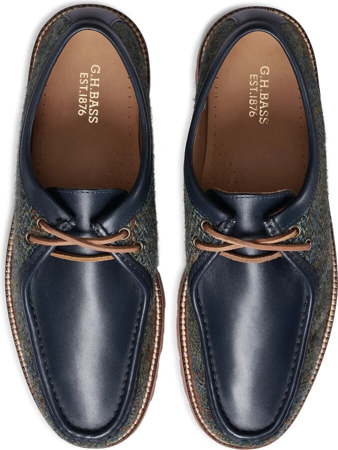Wallace Harris Herringbone Tweed Chukka Boot - Image 3
