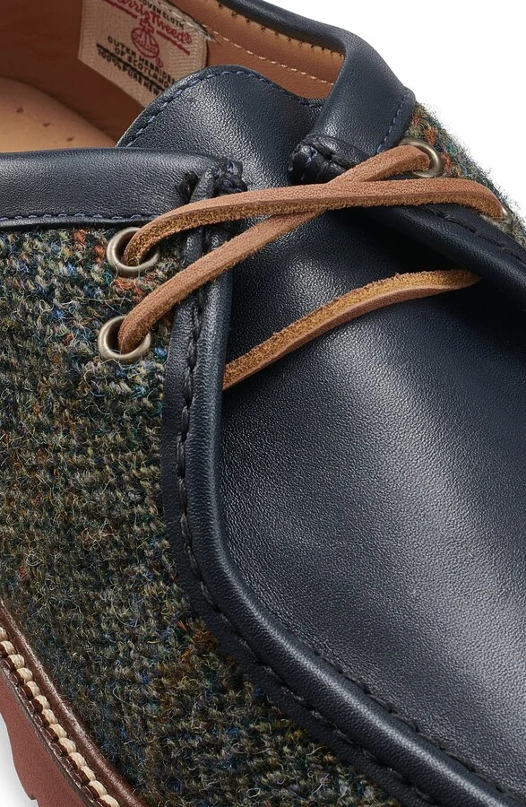 Wallace Harris Herringbone Tweed Chukka Boot - Image 6