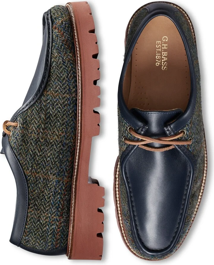 Wallace Harris Herringbone Tweed Chukka Boot - Image 7