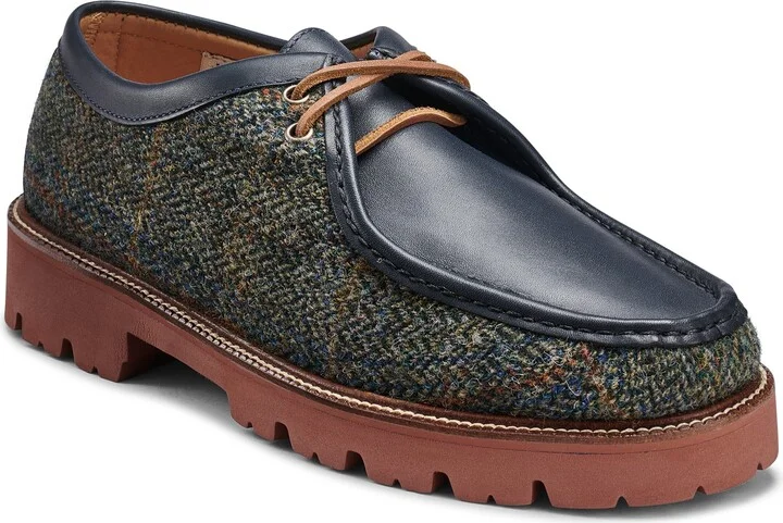 Wallace Harris Herringbone Tweed Chukka Boot