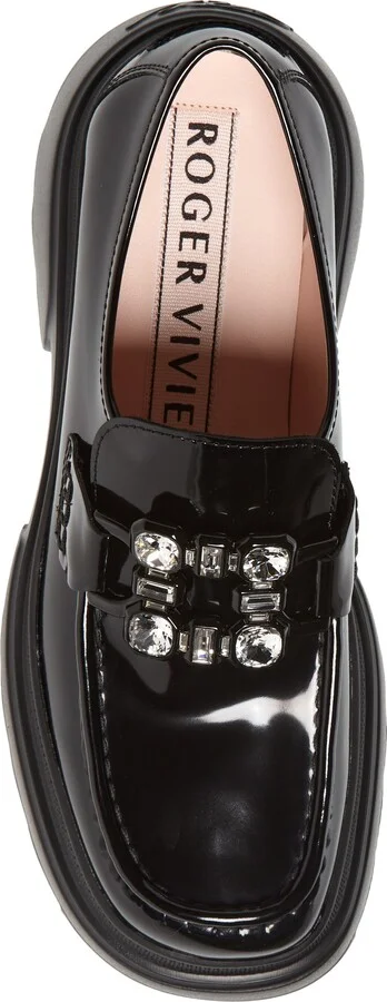 Wallaviv Crystal Buckle Loafer - Image 5