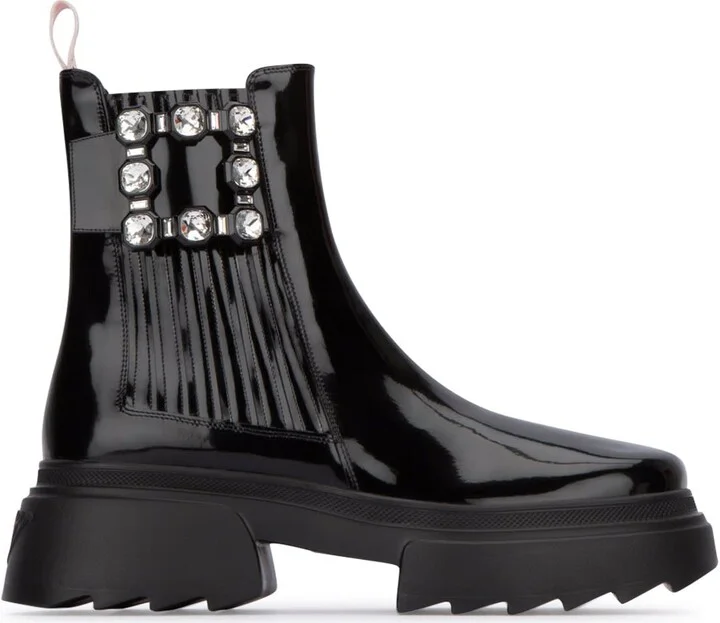 Wallaviv Str Buckle Chelsea Bootie