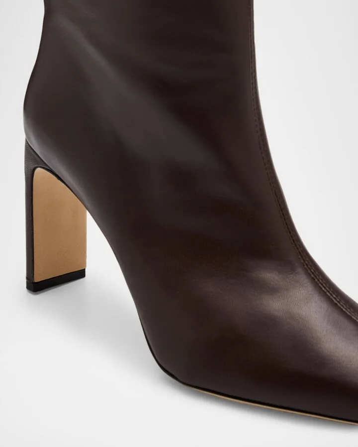 Wally Leather Knee-High Boots - Image 6