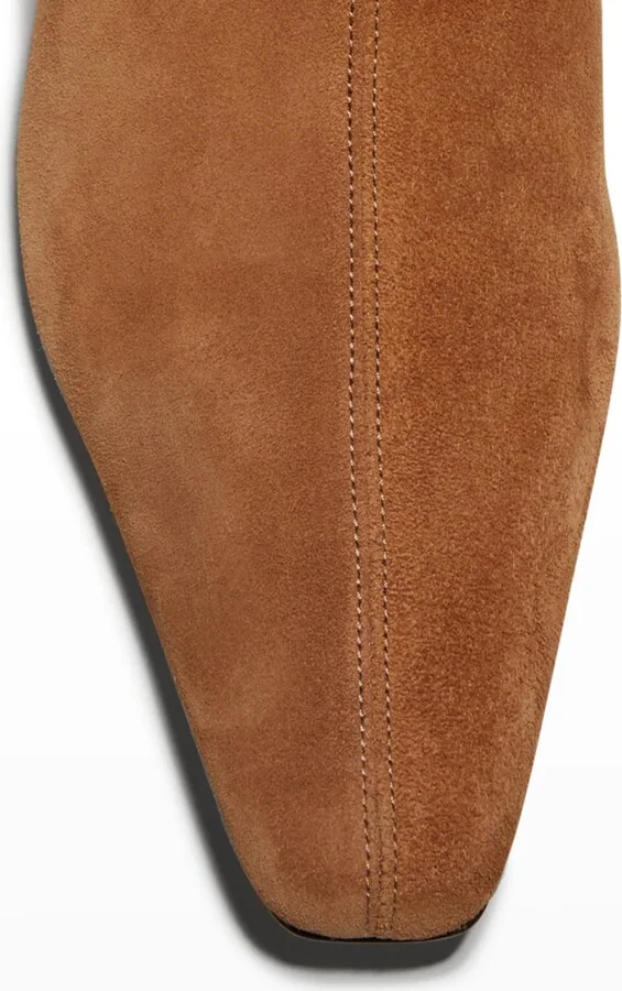 Wally Suede Patchwork Tall Boots - Image 8