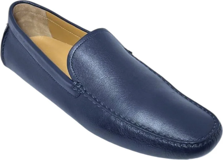 Walton 6195747 Men's Atlantic Blue Calf Leather Loafers