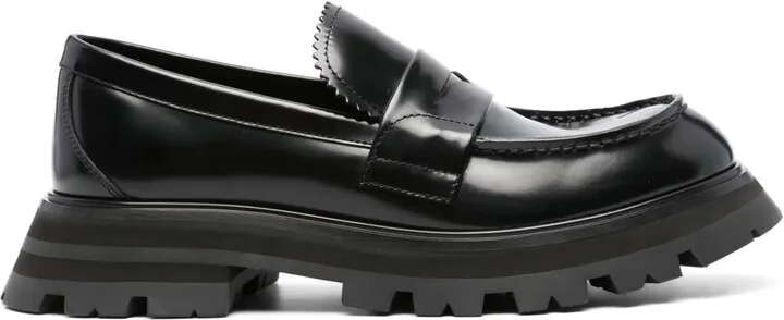 Wander leather loafers