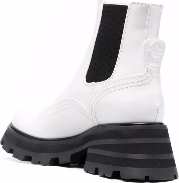 Wander ridged-sole leather boots - Image 3